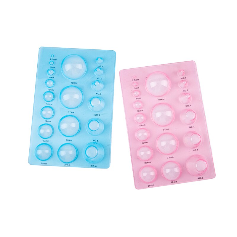 1pcs DIY Paper Crafts Tool Quilling Half Ball Mini Papercraft Mould Making Board Art Resin Clay Tools