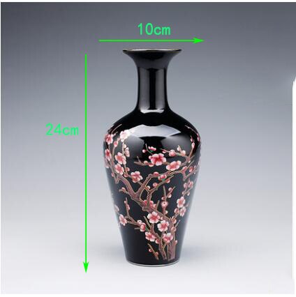 Jingdezhen kinesisk keramik vase ornamenter dekoration hjem stue bord møblering håndværk hotel kontor desktop figurer kunst: Stil 2