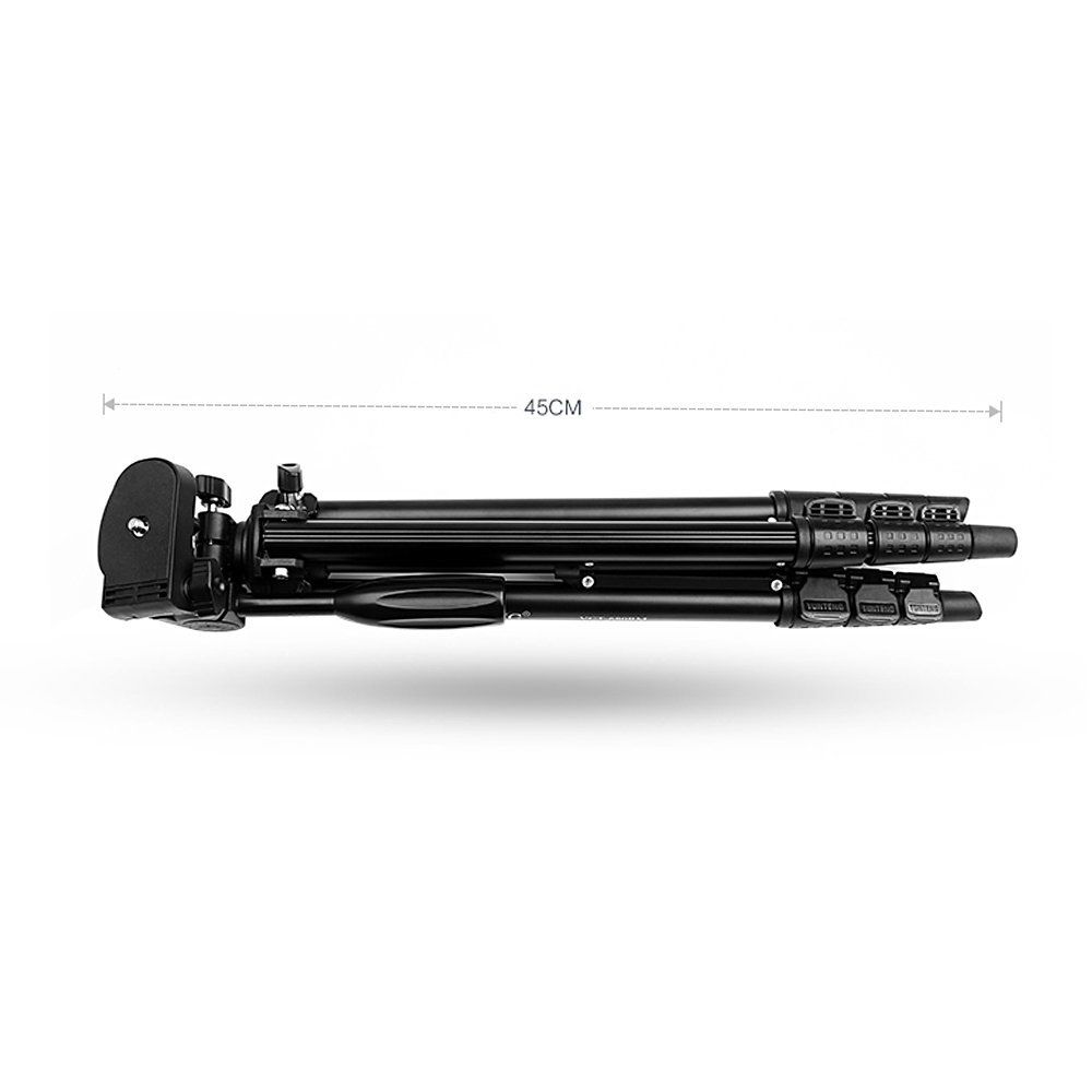Yunteng VCT-680 Tragbare Aluminium Legierung Stativ + Dämpfung Kopf für Kamera DV