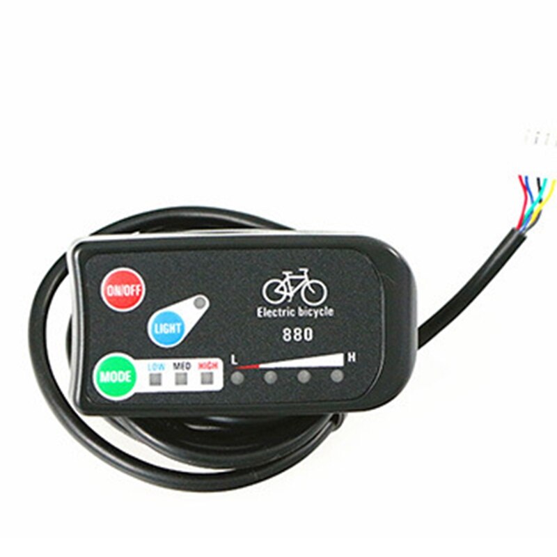 Led Display 24V 36V 48V Elektrische Fiets Kt Led Led 880 E-Bike Controle Panel Display elektrische Fiets Onderdelen Voor Controller