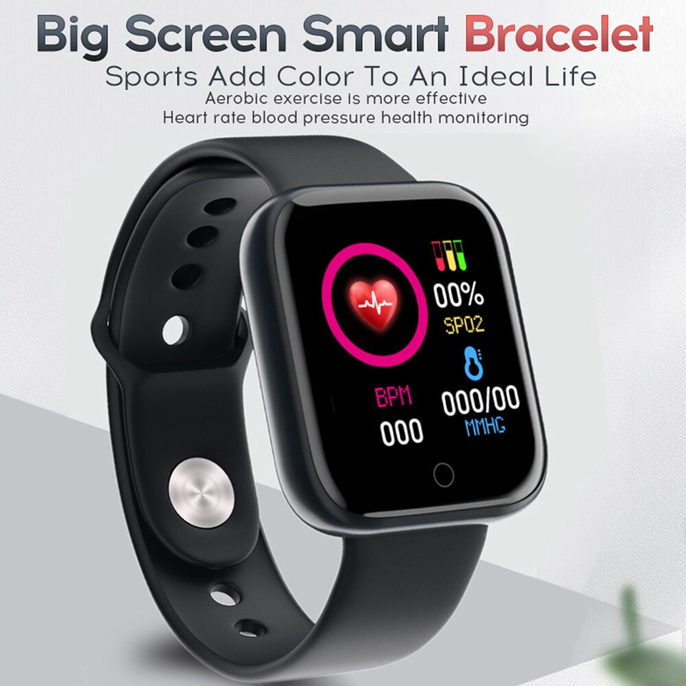 Smart ur kvinder mænd smartwatch til android ios elektronik smart ur fitness tracker silikone rem smart ur timer
