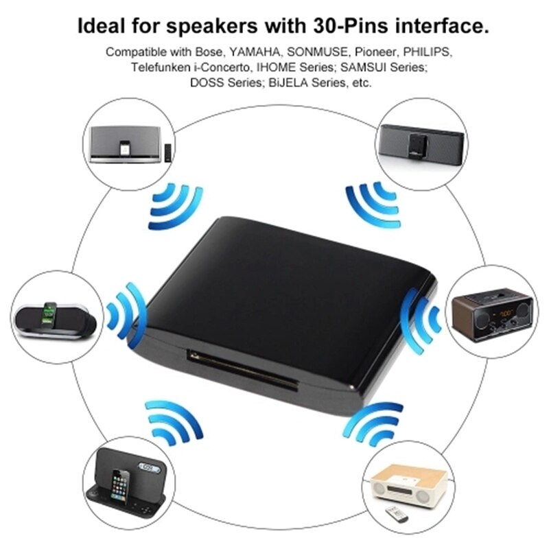 Bt4854 Bluetooth Audio Receiver 30 Pins Plug and Play for Dock Station Digital Music System for Speakers Music System