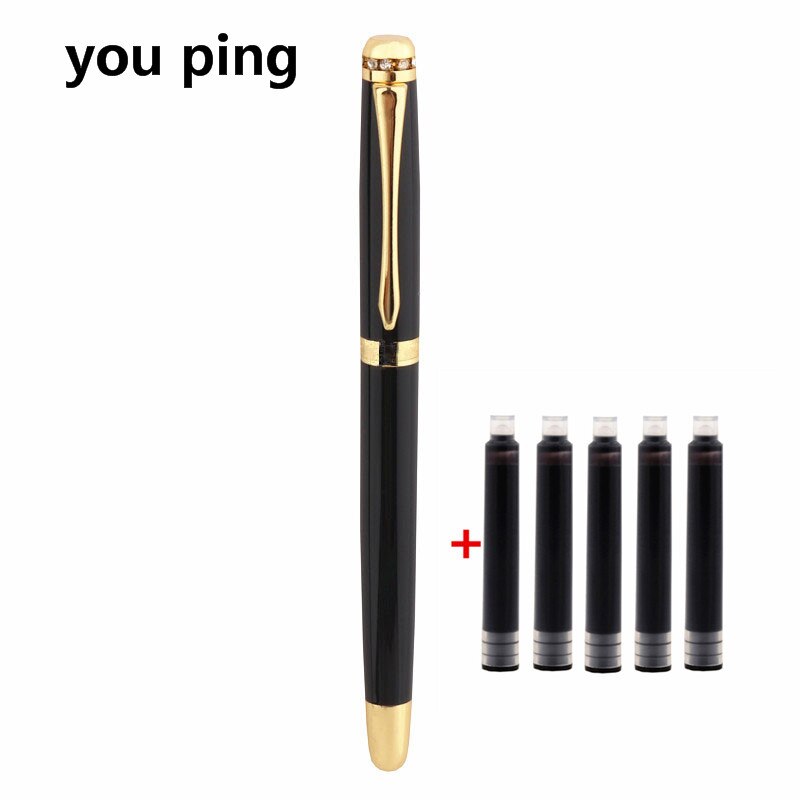 7050 Color School Office Supplies Stationery Fine Fountain Pen: PURPLE