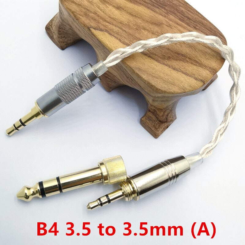 B4 Jack 3,5 Audio Kabel 3,5mm Lautsprecher Linie Aux Kabel für Telefon Auto Kopfhörer Audio Jack Audio Kabel Für verstärker DAP DA: B4 3.5 to 3.5 A / 1m