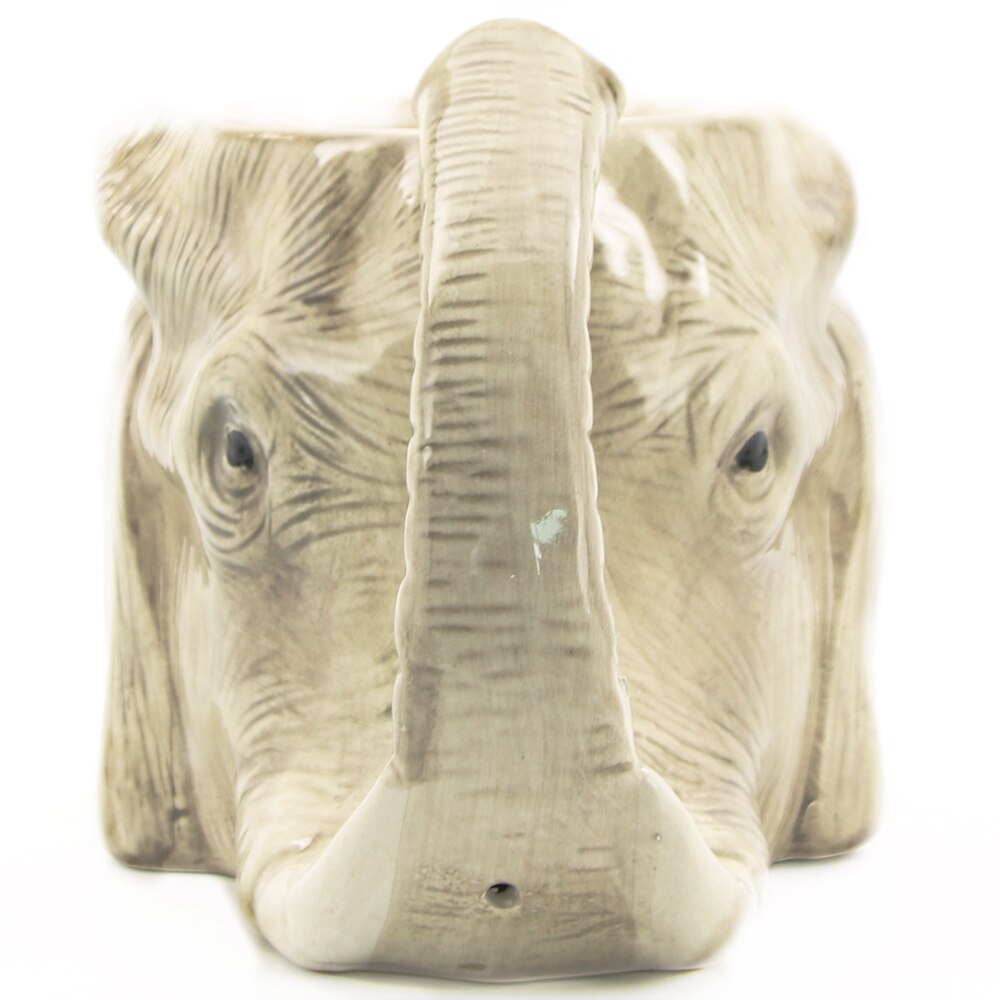 1 Piece Wildlife Animal Coffee Mug Wild Elephant Adventure 3D Elephant Mug Ceramic Elephant Cup Adorable Office Mug