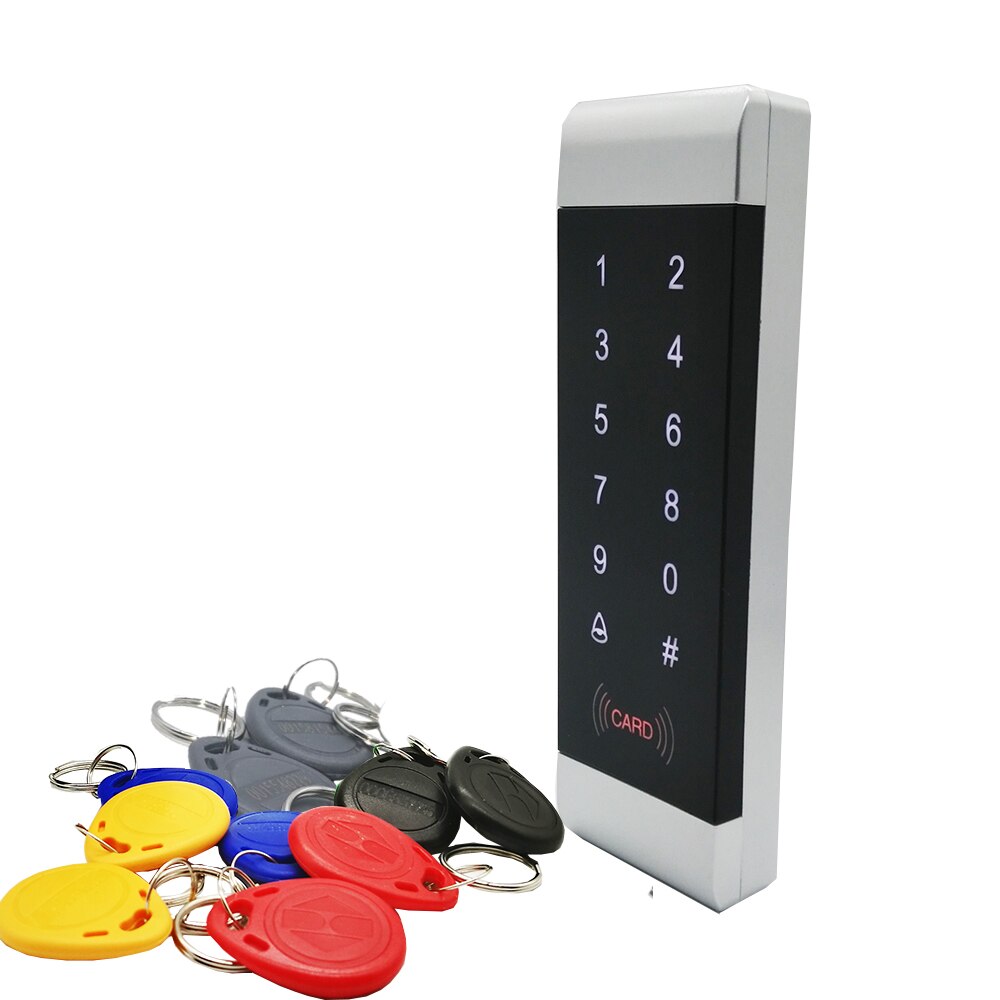 Keypad Proximity 125khz RFID Card Door Lock Controller EM Card Access Control System