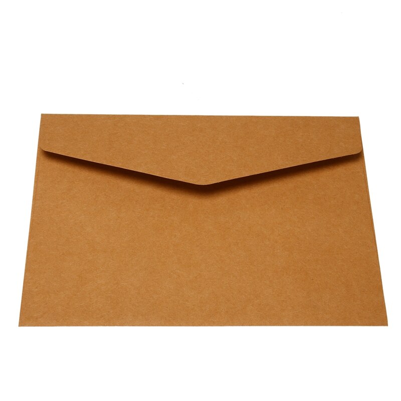 20Pcs Retro Uitnodiging Brief Uitnodiging Envelop Dikker Papier Geen. 7 Envelop Geschikt Voor Verjaardagen, Bruiloften, Etc.