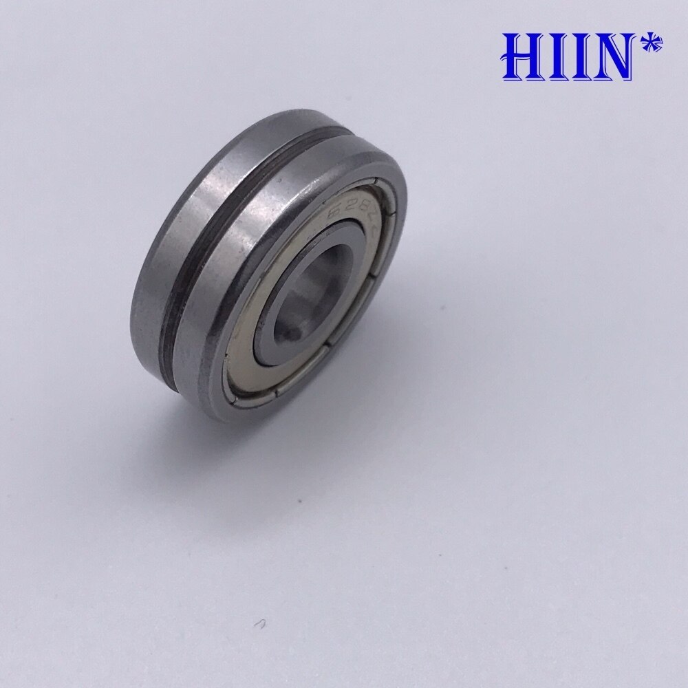 10 Uds V628ZZ 628 8x24x8mm V ranurado enderezador rodamientos de rueda guía 8*24*8mm polea rodamientos V ancho de ranura 1,5mm