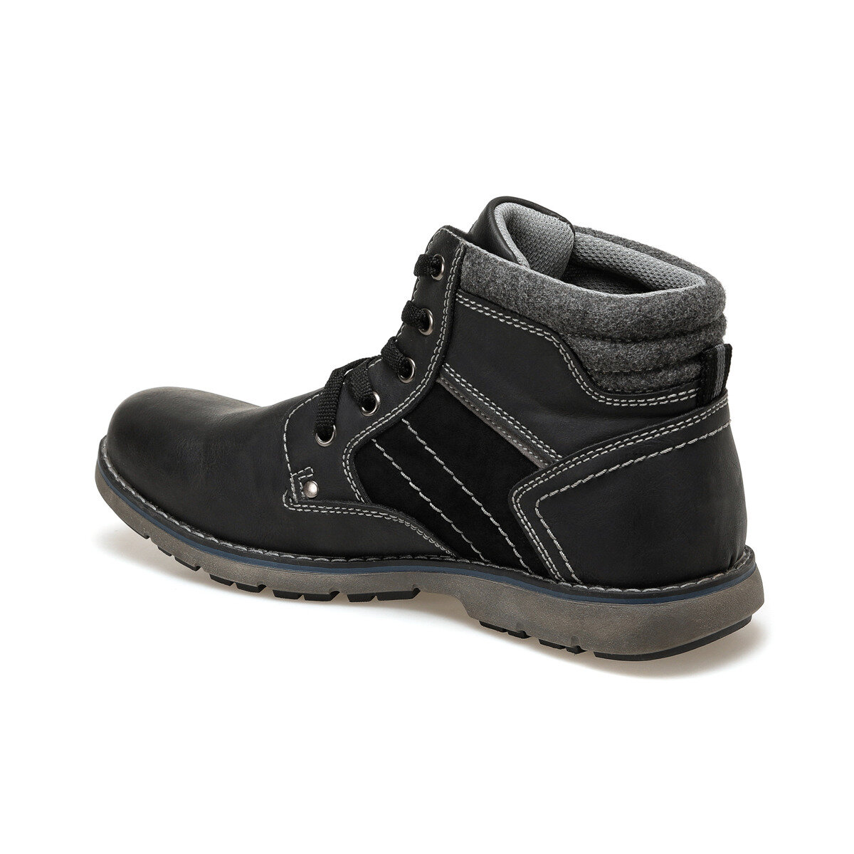 FLO SD9607 noir hommes bottes Panama Club