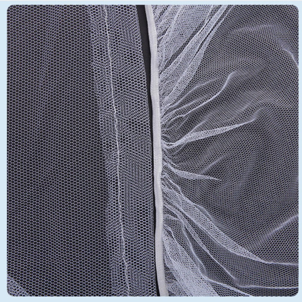 Nourrissons bébé poussette poussette moustique insecte Isolation Net sûr maille Buggy Net poussette couverture complète blanc filet 150cm