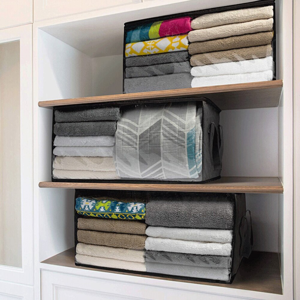 Stort folde under sengen dyne tæppe til hjemmet tøj opbevaring taske boks bagage organizer taske tøj skab container organisator