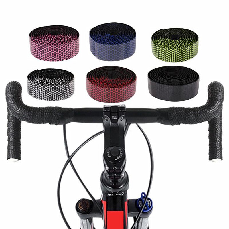Road Bike Handlebar Wrap Belt 1 Pair Bicycle Handlebar Bandage Disruptive Pattern Mountain Bike