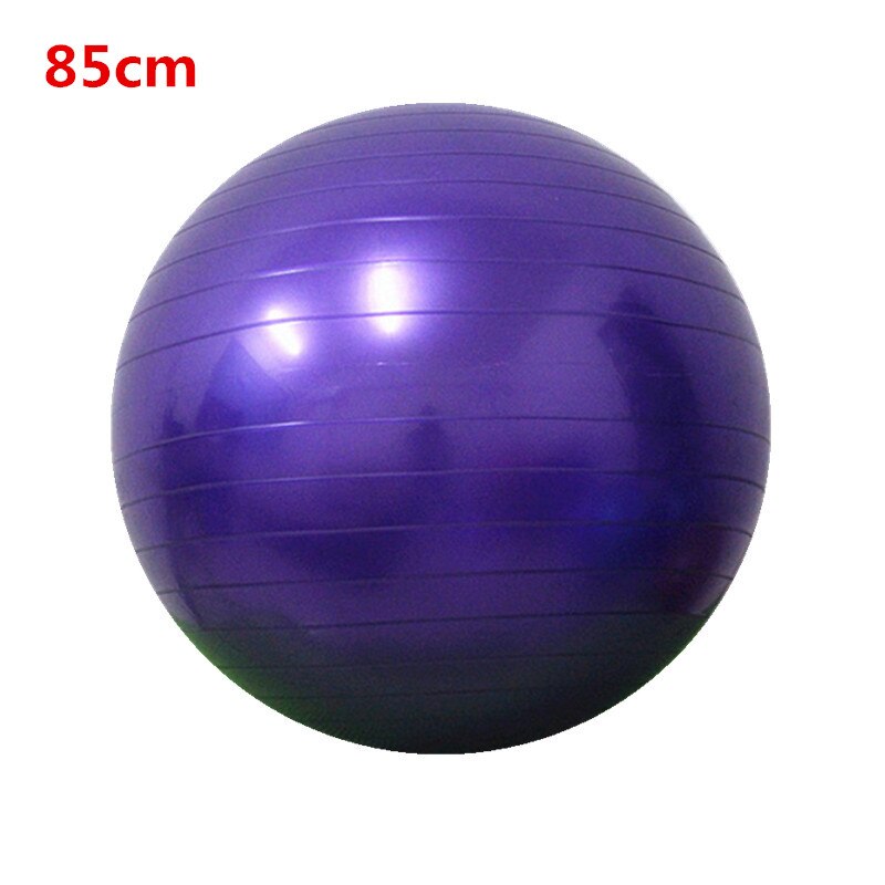 85 Cm Afslanken Yoga Bal Fitball Oefening Gymnastiek Fitness Pilates Bal Balans Gym Fitness Yoga Bal Indoor Training Yoga Bal: Paars