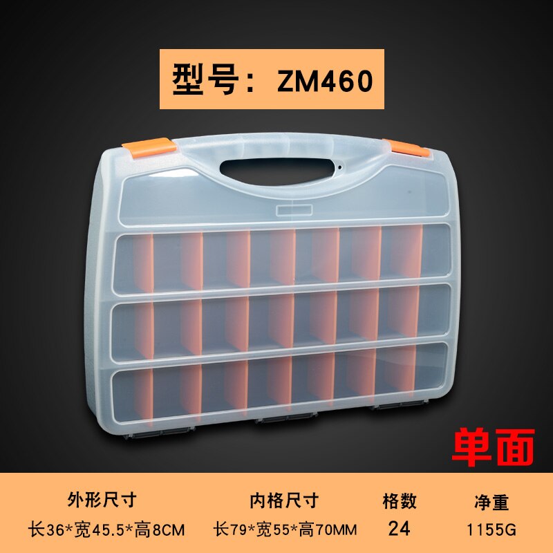 Repair Portable Tool Box Organizer Cabinet Waterproof Plastic Tools Box Caixa Organizadora Screw Storage EA60GX