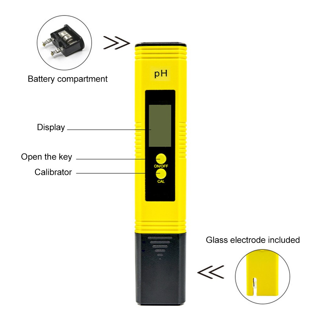 Portable ph-02 Water Test Meter for Fish Tank Aquaculture