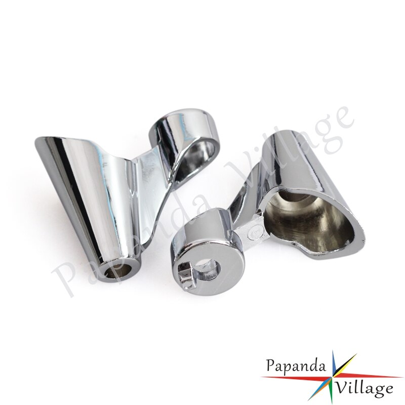 1Pair Aluminum Light Relocation Hardware Kits For Harley Sportster XL1200X Models Front Turn Signals indicator Lamp: Silver