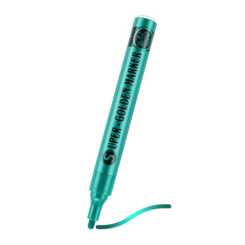 Multifunctionele Verf Marker Pen Acryl Verf Pen Voor Rock Schilderen Diy Art Craft: Agate green