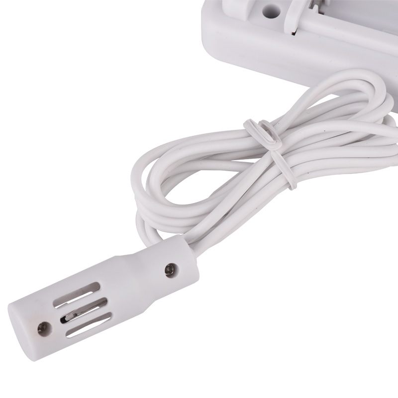 In & Out Two Channels Thermo-Hygrometer Digital LCD Electronic Temperature Humidity Meter Weather Station Thermometer Hygrometer