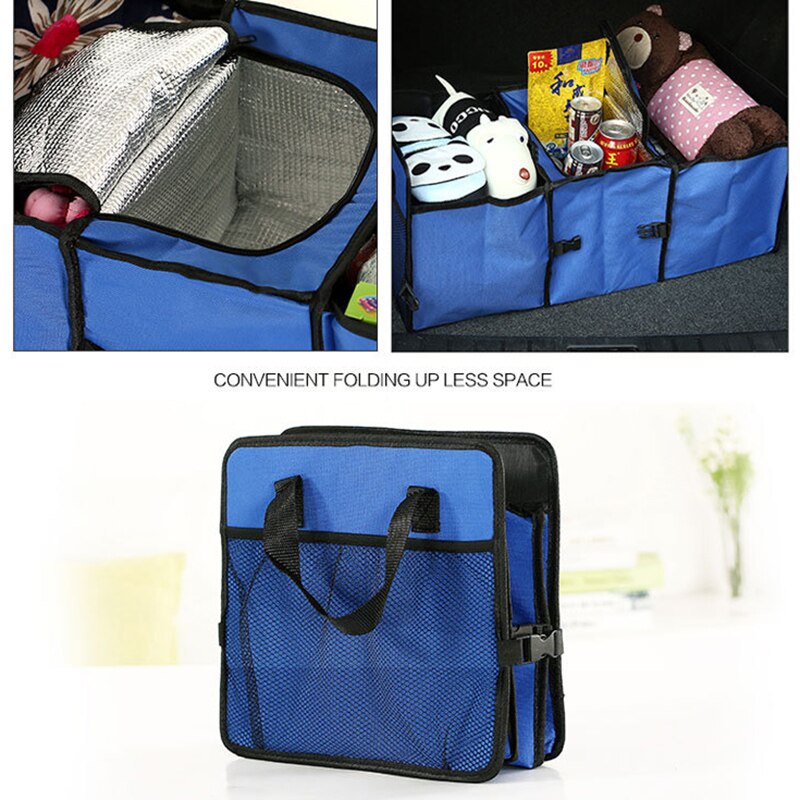 général pliant voiture Back-Up boîte de rangement coffre sac conteneur véhicules boîte à outils organisateur style voiture accessoires directe