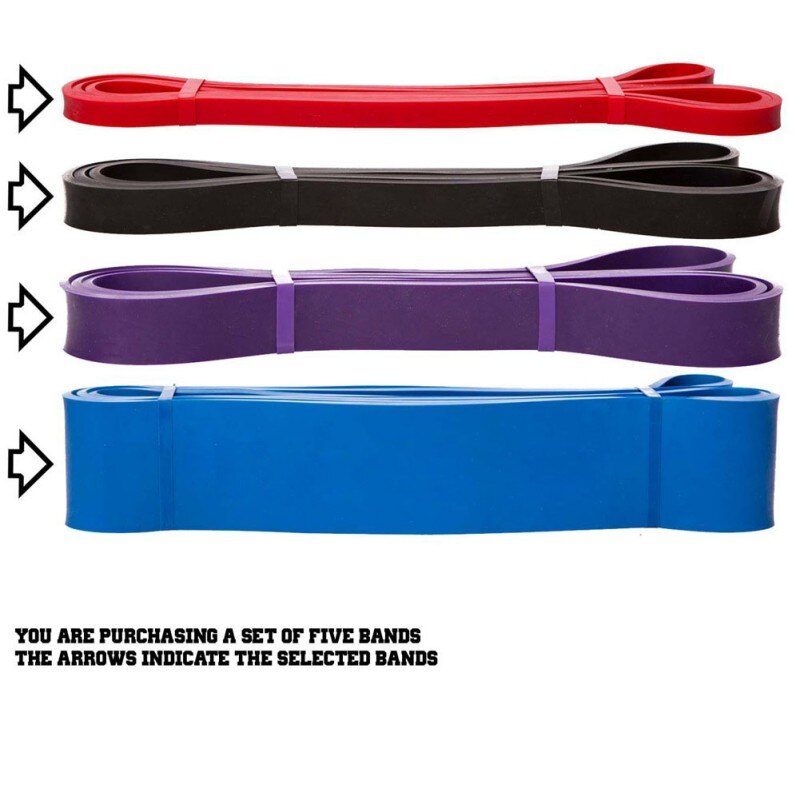 Durable Resistance Bands Natural Latex Rubber Loop Gym Expander Strengthen Trainning Power Fitness Pull Up Elastic Band .
