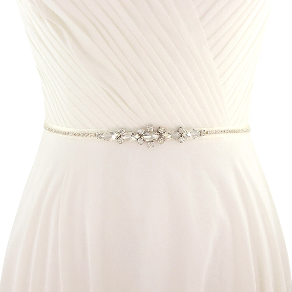 ZMS386 cinturón de vestido de novia, cinturón de novia, accesorios de boda, faja de boda, cinturón de diamantes de imitación para dama de honor, cinturón para vestido de noche