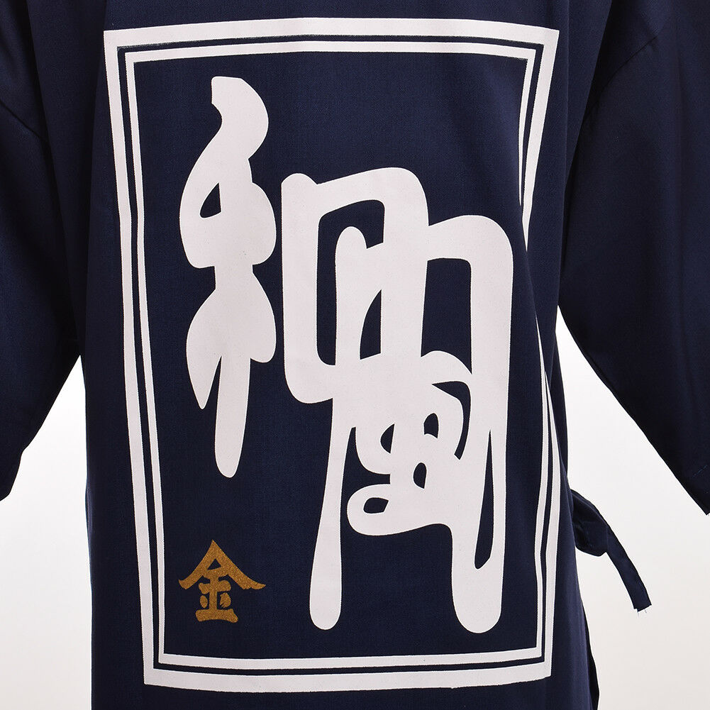 Haori Kimono Sushi Cosplay Yukata Japanese Sushi Restaurant Chef Uniform Coat Blouse Costume