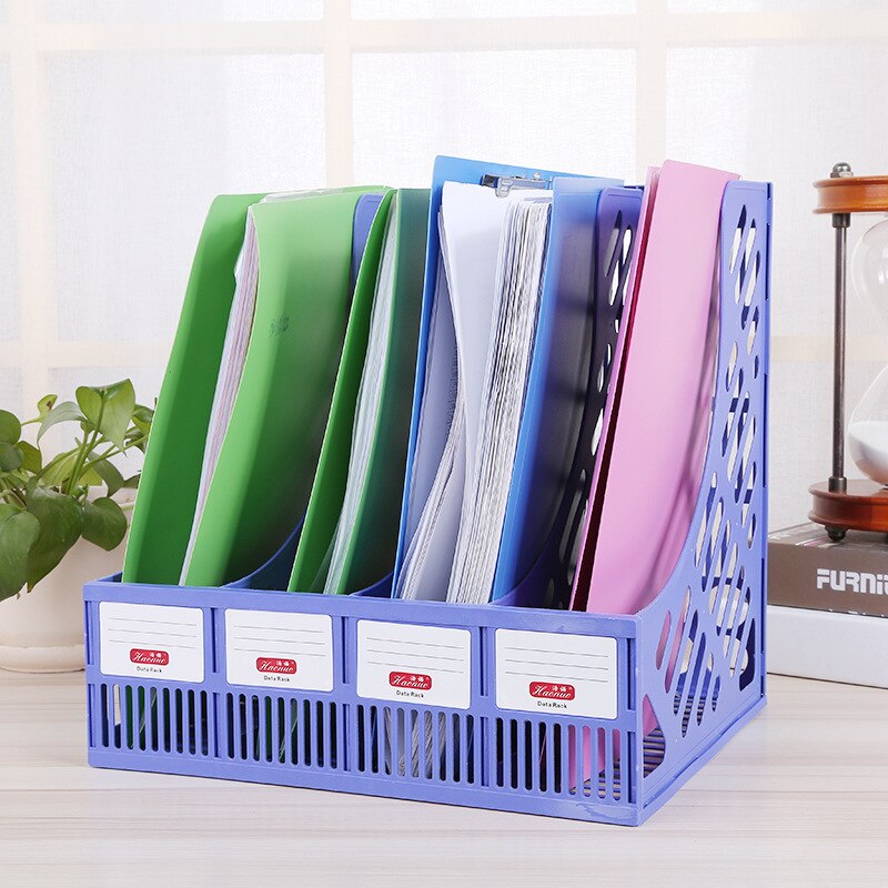 Desktop student use book stand file rack file data office supplies folder file column office supplies