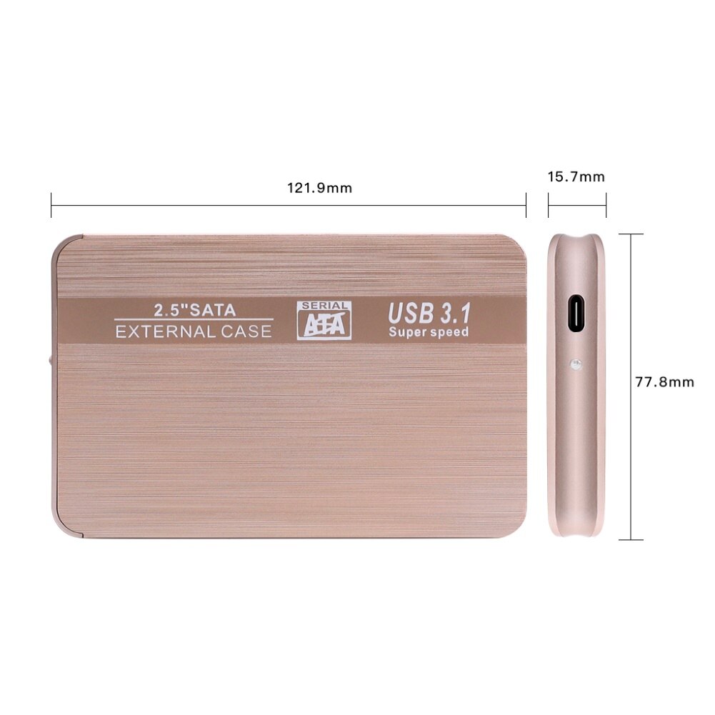 External Hard Drive 2.5 Portable Hard Drive HD Externo USB3.0 storage, suitable for, PS4, PC, Mac, Xbox