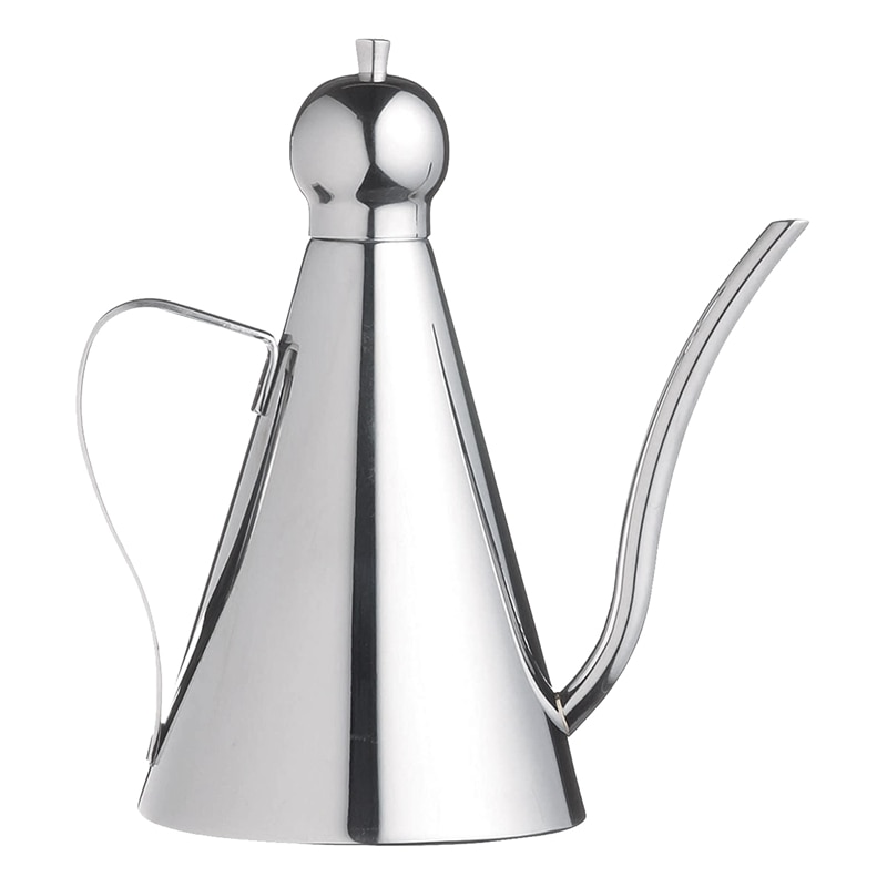 350Ml Olive Oil Dispenser,Kitchen Stainless Steel Oil/Vinegar Pot,Olive Oil Bottle,Olive Oil Can Storage Container: Default Title