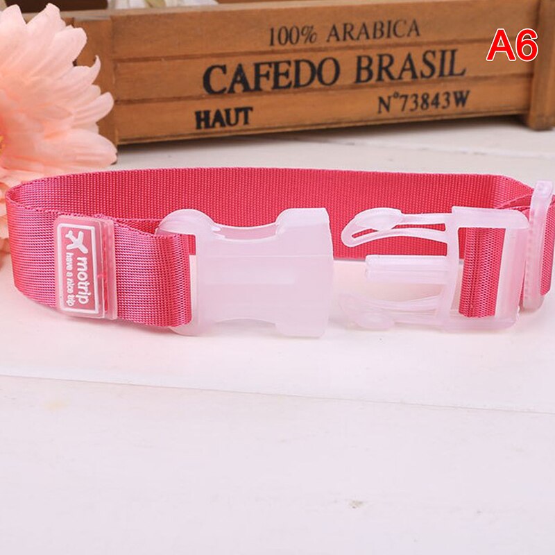 Adjustable Luggage Straps Nylon Hanging Buckle Straps Luggage Accessories Straps Suitcase Bag Straps Belt Lock Hooks Travel: A6