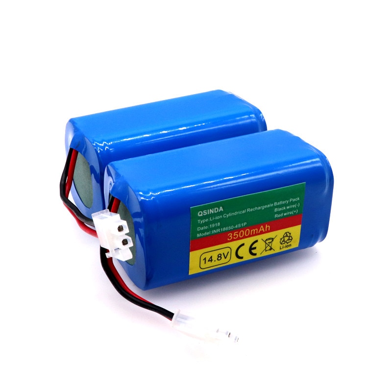 1-4 Uds 100% Original de 14,8 V 3500mAh batería de robot aspirador Paquete de reemplazo para chuwi ilife v7 V7S Pro robótico de la barredora