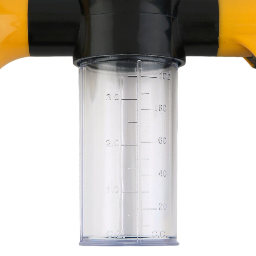 Portable Styling High Pressure Auto Car Foam Water Sprayer Car Wash Foam Sprayer Black and Yellow