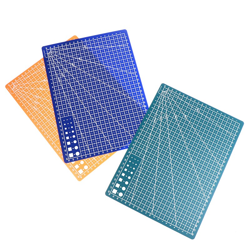 A4 Pvc Snijden Mat Snijden Pad Patchwork Cut Pad Patchwork Gereedschap Handleiding Hulpmiddel Snijplank Dubbelzijdige Self-healing Willekeurig