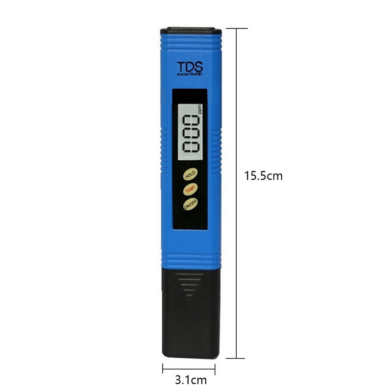 Digitale Lcd Ph Meter Water Testen Pen 6 Kleuren Draagbare Ph Meter Waterkwaliteit Tester Meter Meten 9990ppm: B