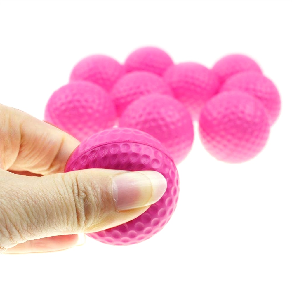 24 piezas de práctica de bolas de golf de espuma de poliuretano suave color de esponja pelotas de golf a granel elástico suministros de entrenamiento para interiores y exteriores