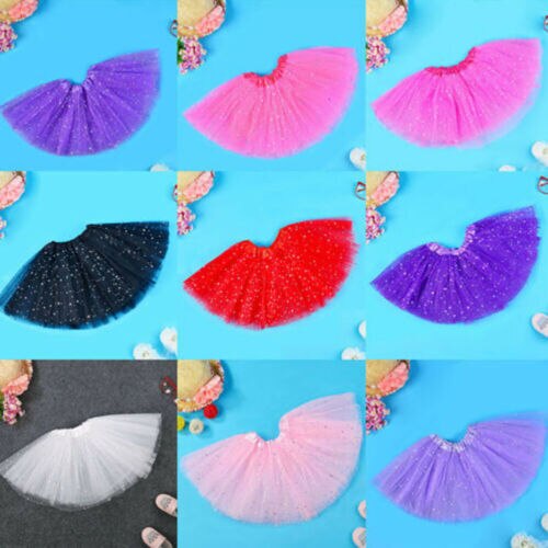 Toddler Kids Baby Girls Princess Party Pageant Wedding Tulle Tutu Flower skrits