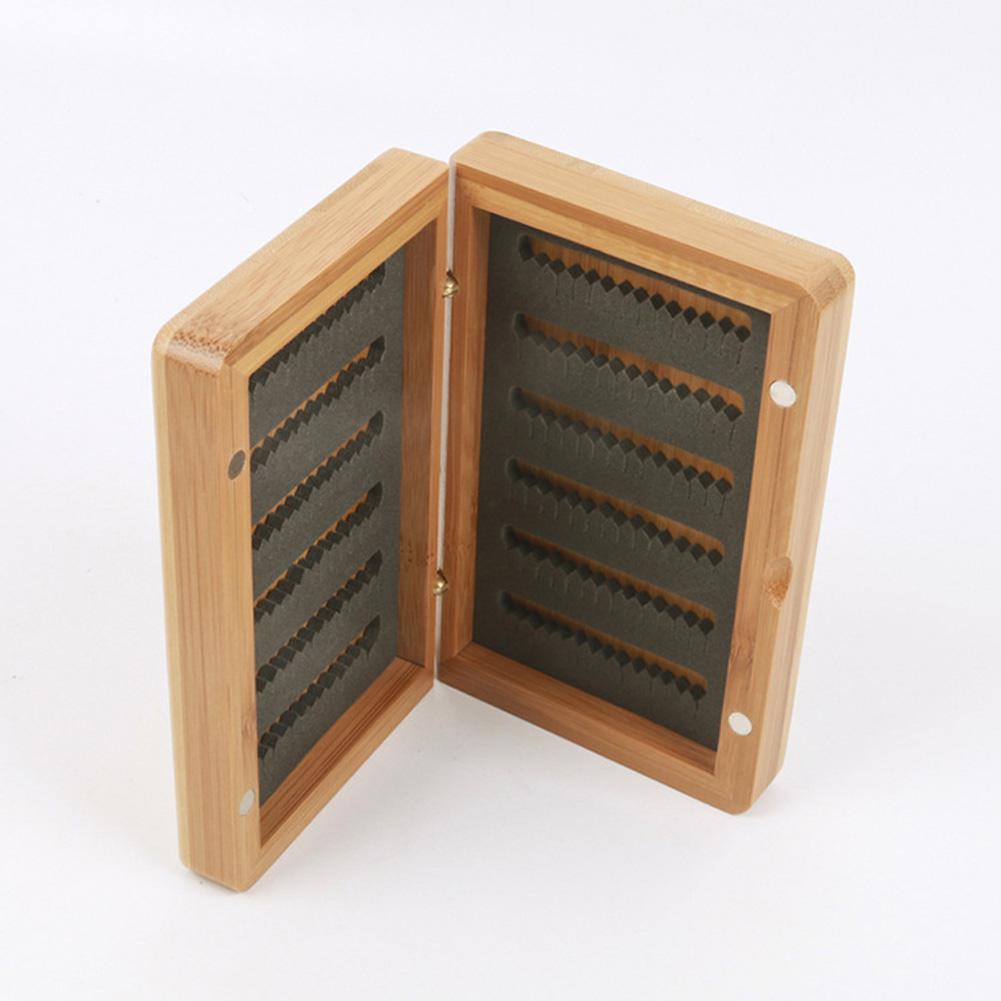 Boîte à Mouches En Bois Vintage Avec Plus De 200 Mouches Et Leurres – Pêche UK