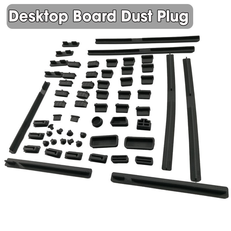 Slot Dust Plug Desktop Board Dust Plug Silicone Interface Case Anti-Oxidation Rust Motherboard Anti-dust Cover Dustproof Plug