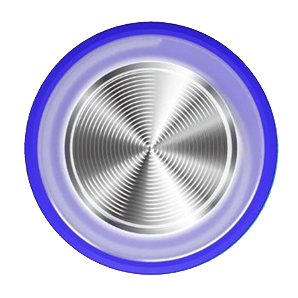 Round Game Joystick Touch Screen Thumb Controller Button for Smart Phone: Blue