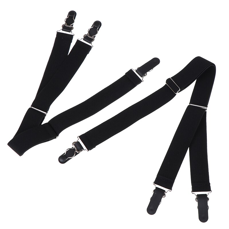 Useful Shirt Stays Garter Belt Suspenders Elastic Shirt Holder Adjustable Sock Suspender