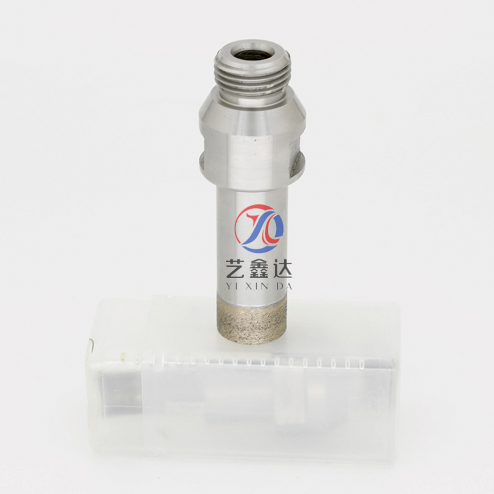 Sintered Diamond Core Drill Bit For Glass Poreclain Tile Belgium Thread Mount 1/2 Glass Drilling Machine