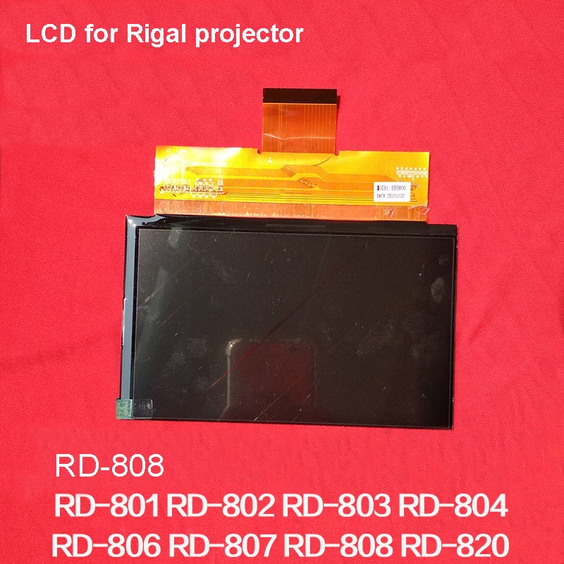 5.8 inch 1280*800 16:9 lcd screen backlight removed RX058B-01 for Rigal RD-806 RD-808 replacement repair