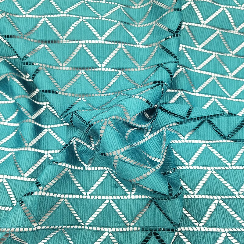 Encaje Soluble en agua, tela de encaje de guipur nigeriano , tela de encaje de cordón africano para vestido de mujer