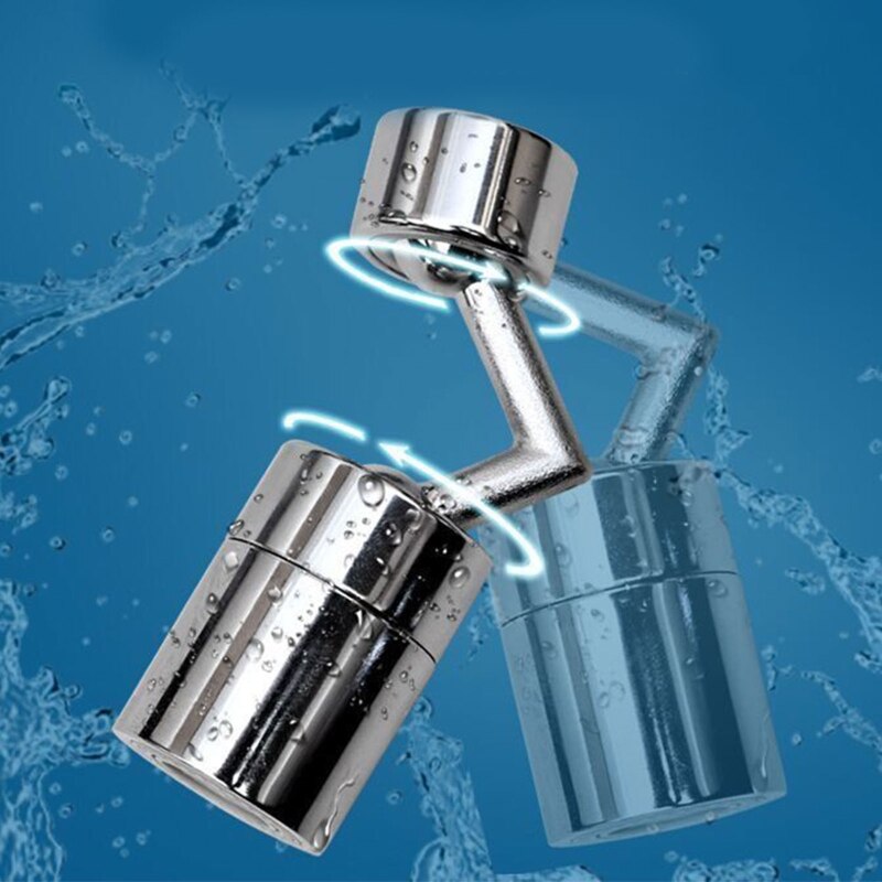 360° Universal Kitchen Faucet Anti-splash Aerator Bathroom Tap Rotatable Faucet Sprayer Saving Water Tap Nozzle Extender