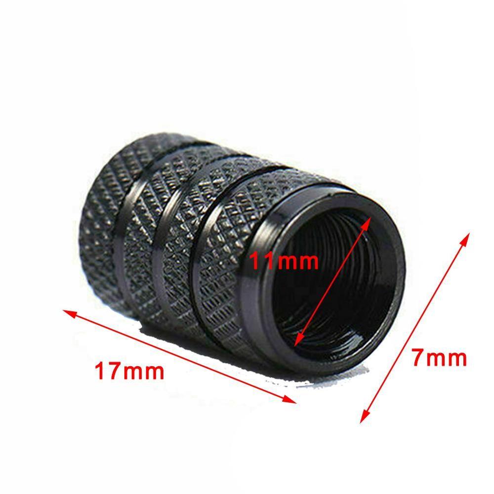 5pcs Car Tire Valve Stem caps Bolt-in Aluminum Theftproof valve caps Car Wheel Tires Valves Tyre Stem Air Caps