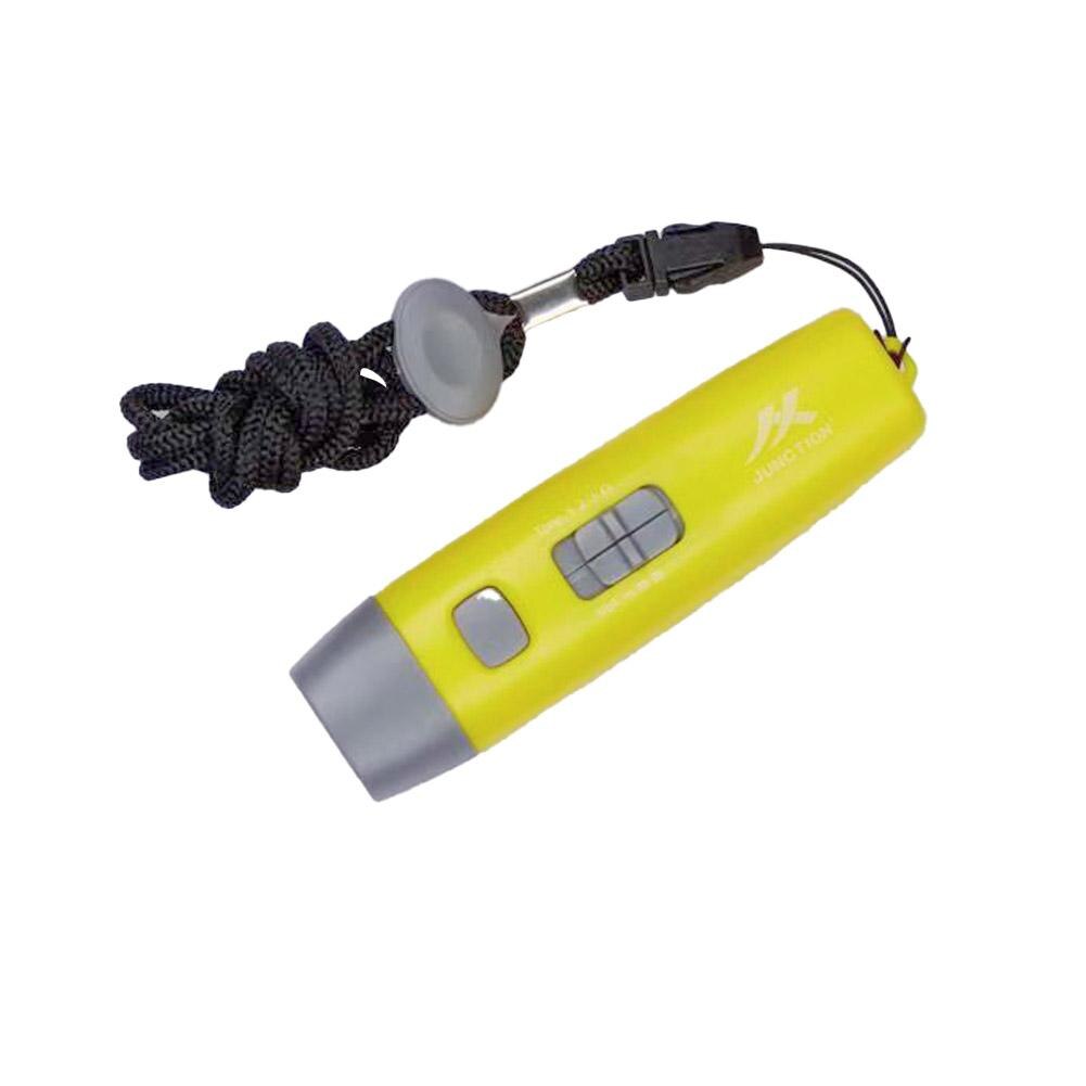 Elektronische Fluitje 3 Tone Verstelbare Hoge Volume Scheidsrechter Fluitjes Met Lanyard Sport Draagbare Emergency Fluitjes: yellow