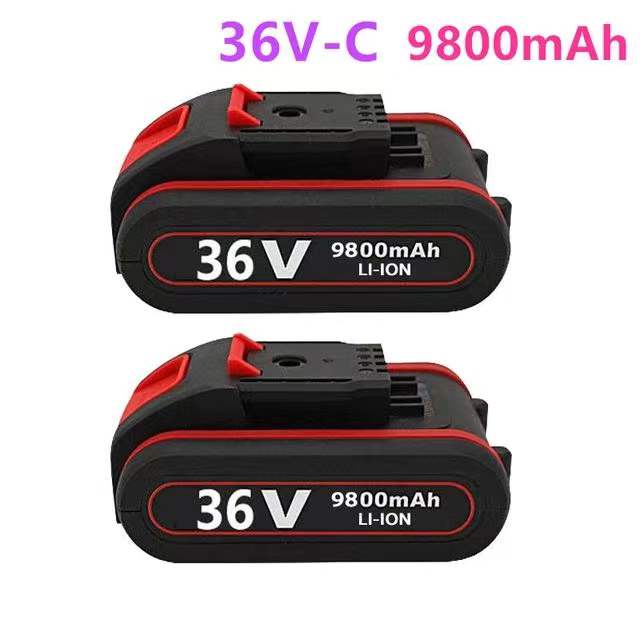 21V 36v 9800mah electric tool general rechargeable lithium battery electric screw driver electric drill Li-ion batter