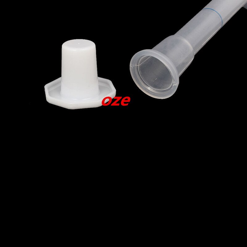1 pcs 500ml Long Neck Clear Plastic Volumetric Measuring Flask Heatproof Laboratory