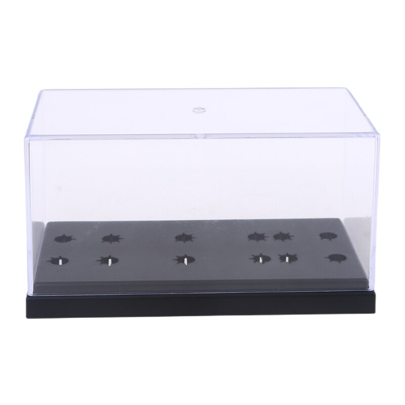 Skivspelare lp vinylskiva stylus nål album box display box för avancerad magnetisk patron för samlartillbehör