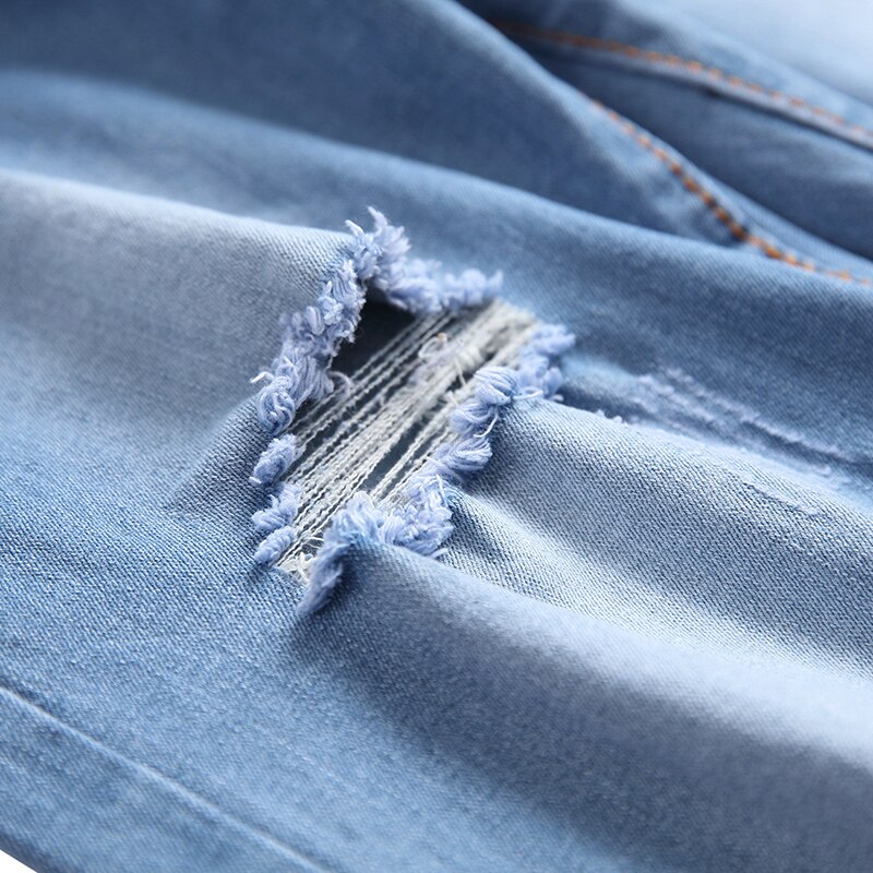 Algodão jean calças masculinas vintage buraco legal calças caras 2020 verão europa américa estilo plus size 42 rasgado jeans masculino